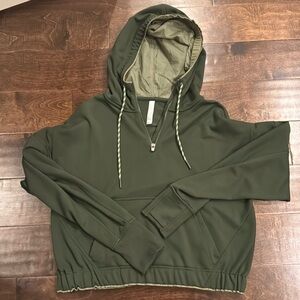 Athleta quarter zip hoodie, size Small